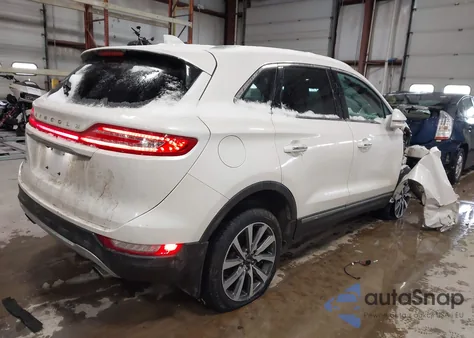 2019 Lincoln Mkc Reserve z USA, uszkodzony, nr VIN 5LMCJ3D94KUL12671